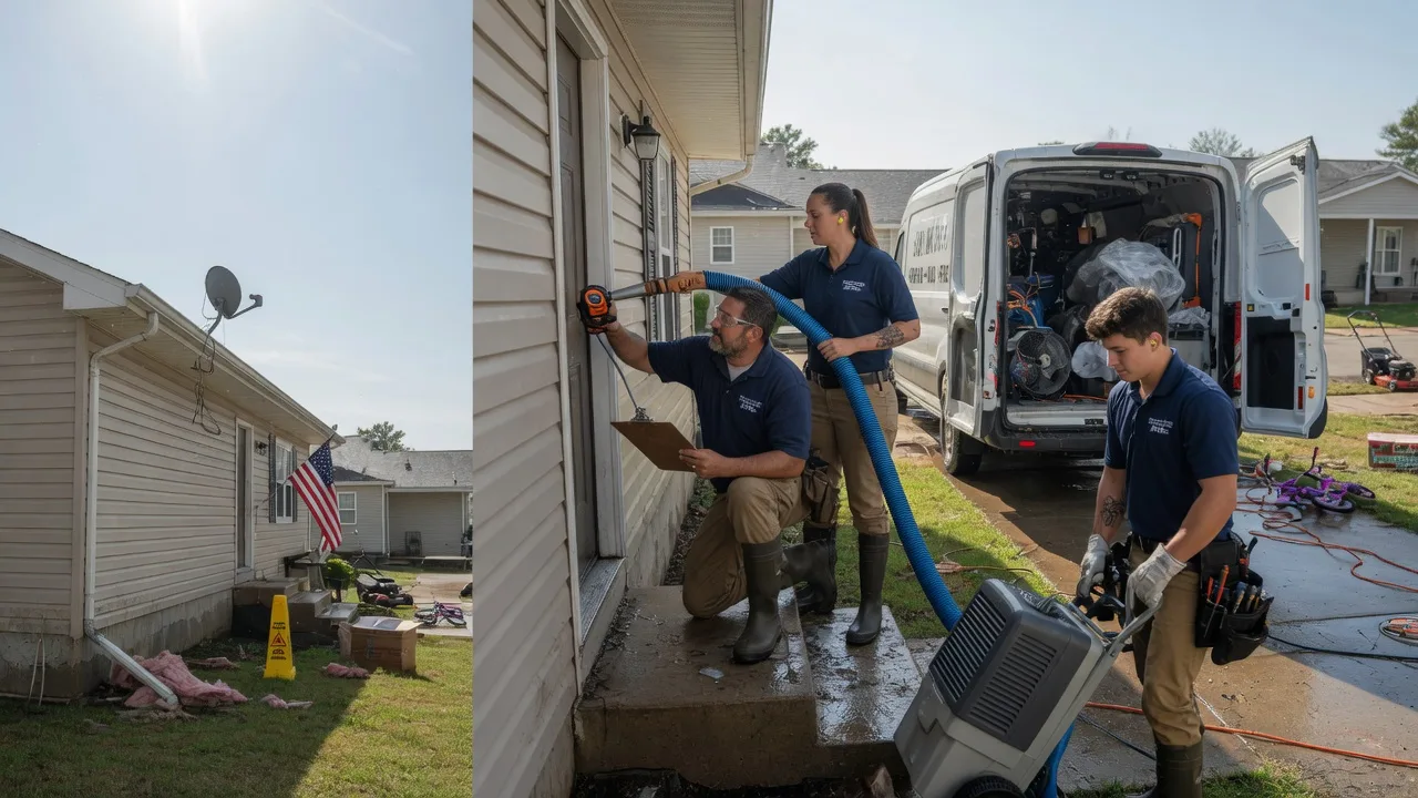 Ceiling Water Damage Restoration in Aurora, IN near me