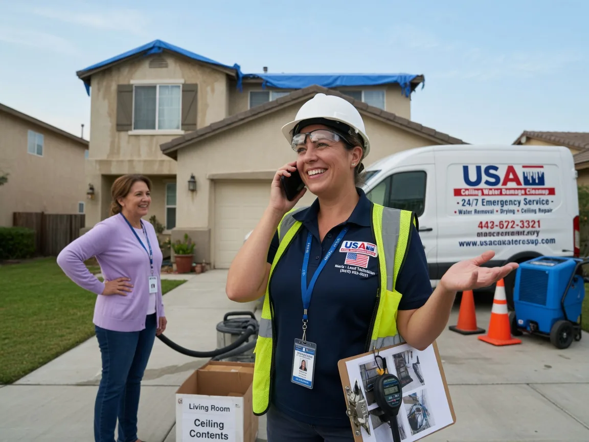Ceiling Water Damage Restoration Aurora, IN FAQs